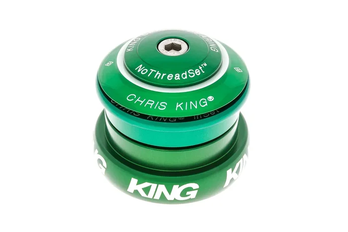 2018 Chris King INSET 1-1/8-1.25 EXTERNAL Original King Green Headset