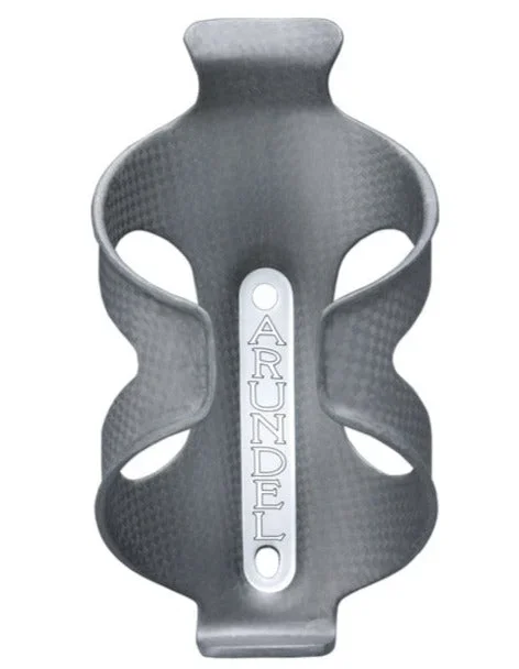 Arundel Dave-O 3K Bottle Cage – Matt-Silver Decal