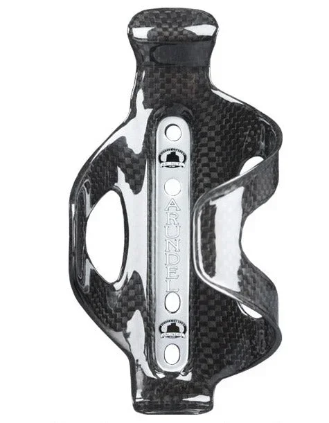 Arundel Sideloader 3K Bottle Cage – Gloss-Silver Decal