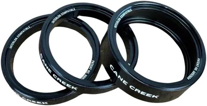 Cane Creek Interlok Chroma Studio Headset Spacer Kit – 1 10mm 2 5mm BLK