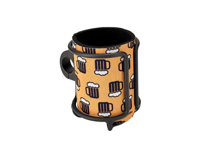 Electra Can Holder with Koozie – Yellow Koozie