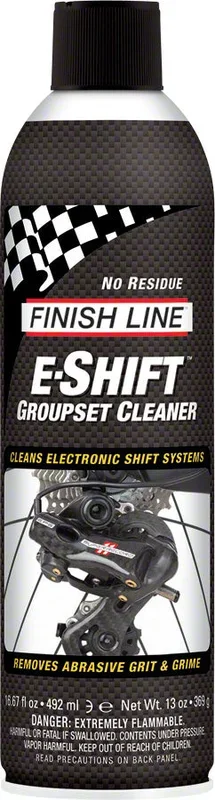 Finish Line E-Shift Groupset Cleaner 17oz Aerosol