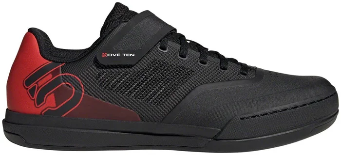 Five Ten Hellcat Pro Mountain Clipless Shoes – Mens Core BLK/Core BLK/Red 4