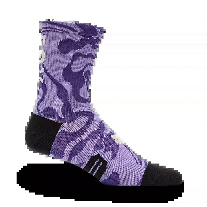 Fox Racing 6″ Ranger Sock – Frequency – Lilac