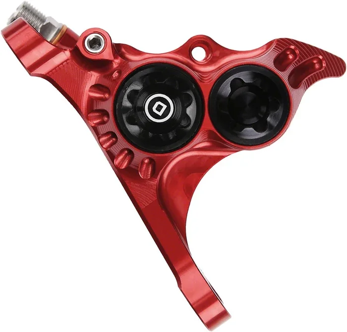 Hope RX4+ Disc Brake Caliper – Flat Mount Front +20mm DOT Type Red
