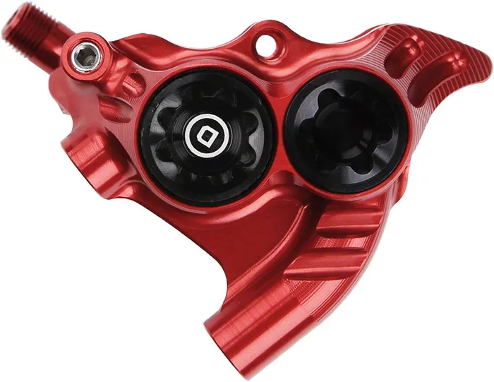 Hope RX4+ Disc Brake Caliper – Flat Mount Rear +20mm DOT Type Red
