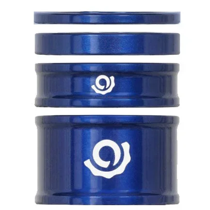 Industry Nine Headset Combo Spacer Kit 1-1/8″ Set/4 Blue