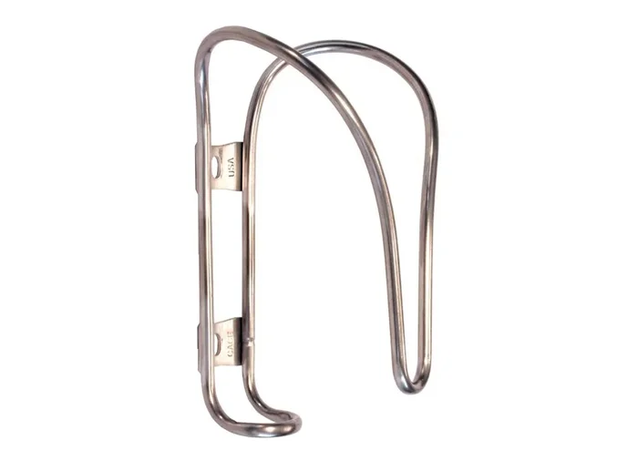 King Cage Iris Stainless Steel Water Bottle Cage – Silver