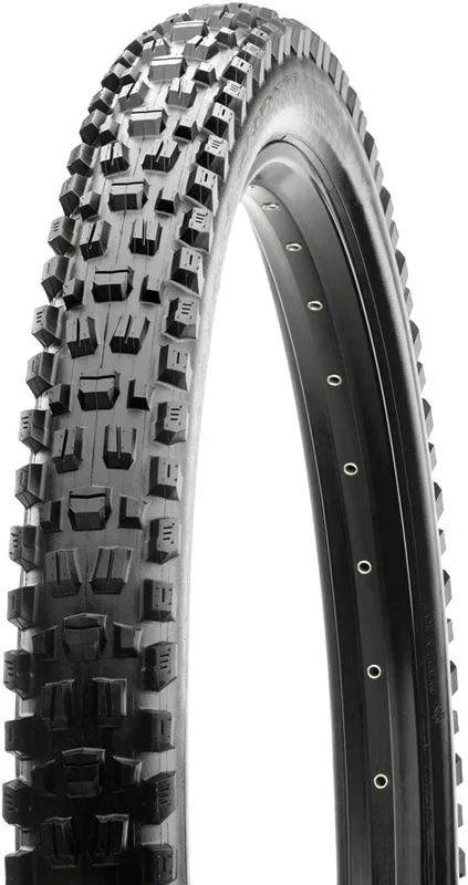 Maxxis Assegai Tire – 27.5 x 2.5 Tubeless Folding Black Dual EXO Wide Trail