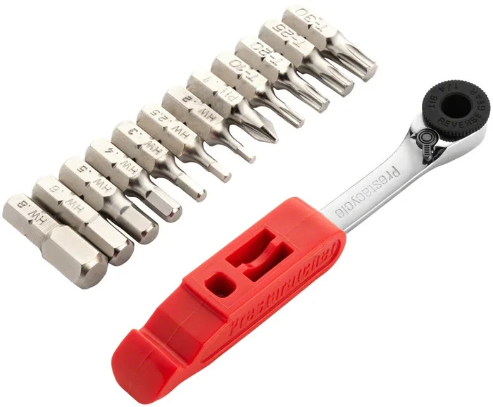Prestacycle Prestaratchet III Multi-Tool Wallet Kit