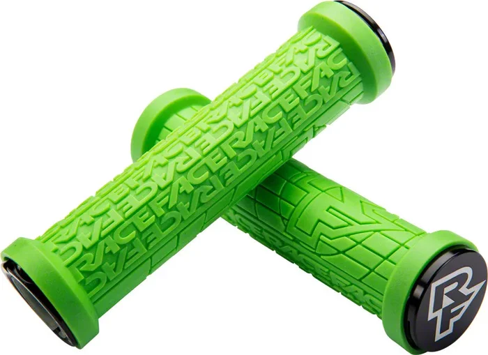 RaceFace Grippler Grips – Green Lock-On 30mm