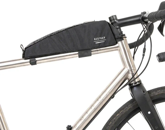 Restrap Race Top Tube Bag – 1.5L Black