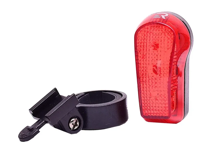 Retrospec Denali 7 Rear Light – Black-Red