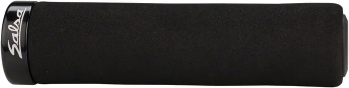 Salsa Fat Foam Lock-On Grips – Black Lock-On
