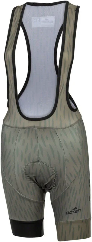 Salsa Womens Hinterland Bib Short – X-Large Olive Green