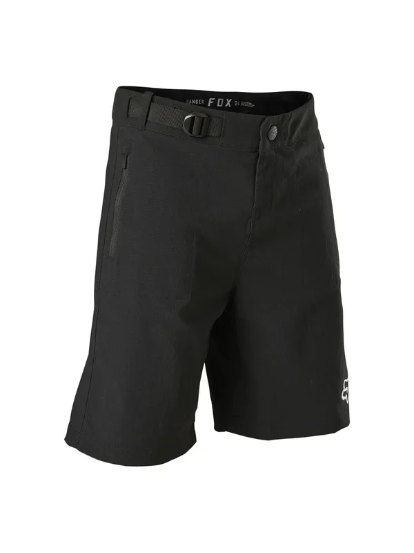 Short Fox Racing Ranger Liner Youth 22 Black