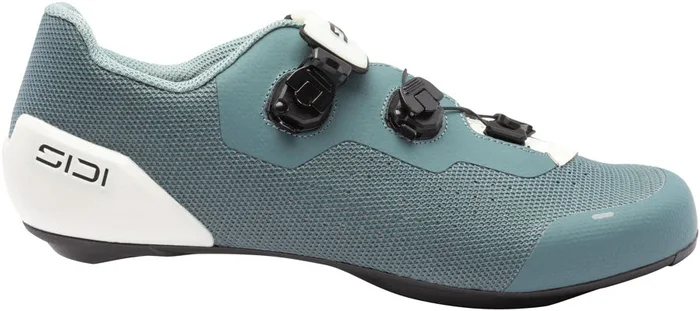 SIDI Genius X WYVE Road Shoes – Men’s Frost Gray/Ice White 43.5
