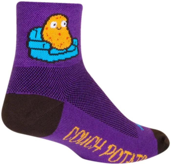 SockGuy Potato Standard Classic Socks – 3″ Small/Medium
