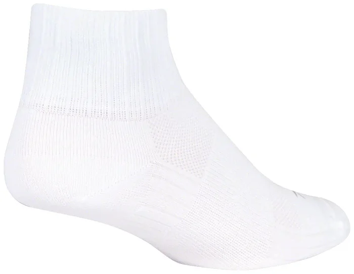 SockGuy SGX White Socks – 2.5″ Small/Medium
