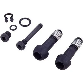 sram level caliper hardware kit with body bolts, bleed screw, and pad pin