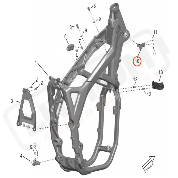 Surron Storm Bee OEM Frame Cable Holder