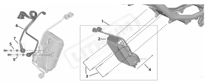 Surron Ultra Bee OEM Screw B3001 (M8*16)