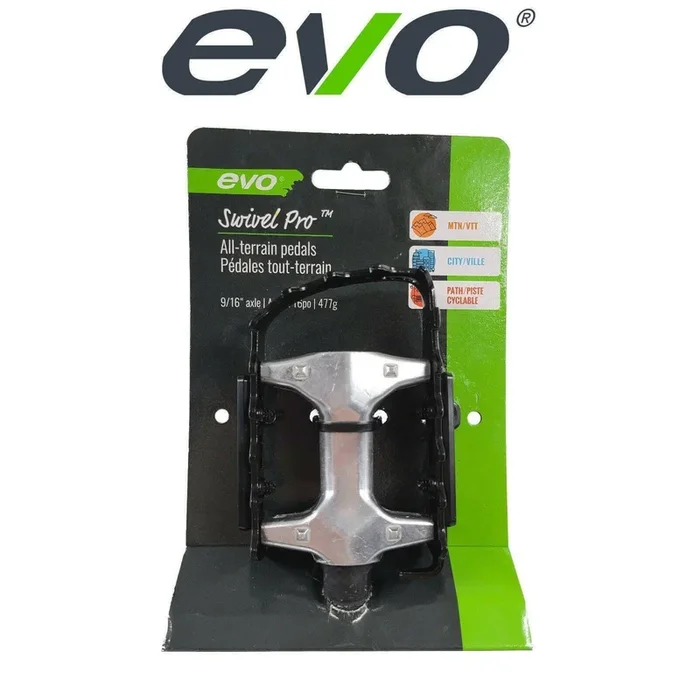 Swivel Pro 9/16″ Alloy Black Pedals