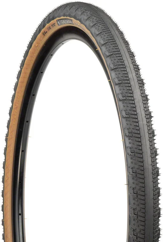 Teravail Washburn Tire – 700 x 47 Tubeless Folding Tan Light and Supple