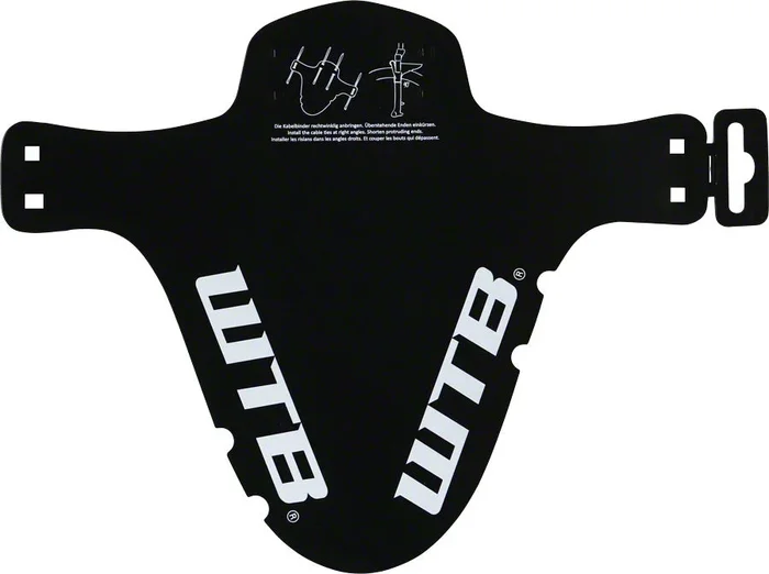 WTB Logo Mud Guard, Fork Mount